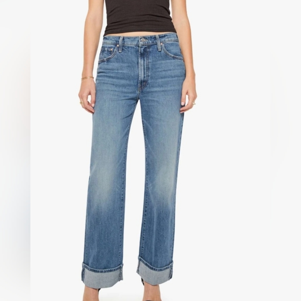 NWT Mother Denim The Dodger Skim Cuff 27